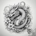 Tattoo sketch mirage, tattoo line art, black… – tattoo sketch (№1758163833_0, 18.09.2025 02:50) — tattoovalue.net