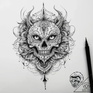 Tattoo sketch color, tattoo line art, blackwo… – tattoo sketch (№1758164030_0, 18.09.2025 02:53) — tattoovalue.net