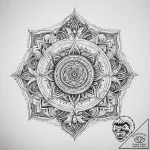 Tattoo sketch chakra symbols, concept art for… – tattoo sketch (№1758168420_0, 18.09.2025 04:07) — tattoovalue.net