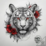 реализм (realism), tattoo line art, black and… – tattoo sketch (№1758168712_0, 18.09.2025 04:11) — tattoovalue.net