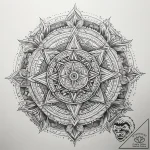 Tattoo sketch cosmic fount, artistic tattoo s… – tattoo sketch (№1758169254_0, 18.09.2025 04:20) — tattoovalue.net