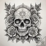 Tattoo sketch road, tattoo flash sheet design… – tattoo sketch (№1758172743_0, 18.09.2025 05:19) — tattoovalue.net