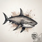 Tattoo sketch megamouth shark, tattoo line ar… – tattoo sketch (№1758176258_0, 18.09.2025 06:17) — tattoovalue.net