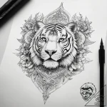 Tattoo sketch fine line tattoo – tattoo sketch (№1758178826_0, 18.09.2025 07:00) — tattoovalue.net