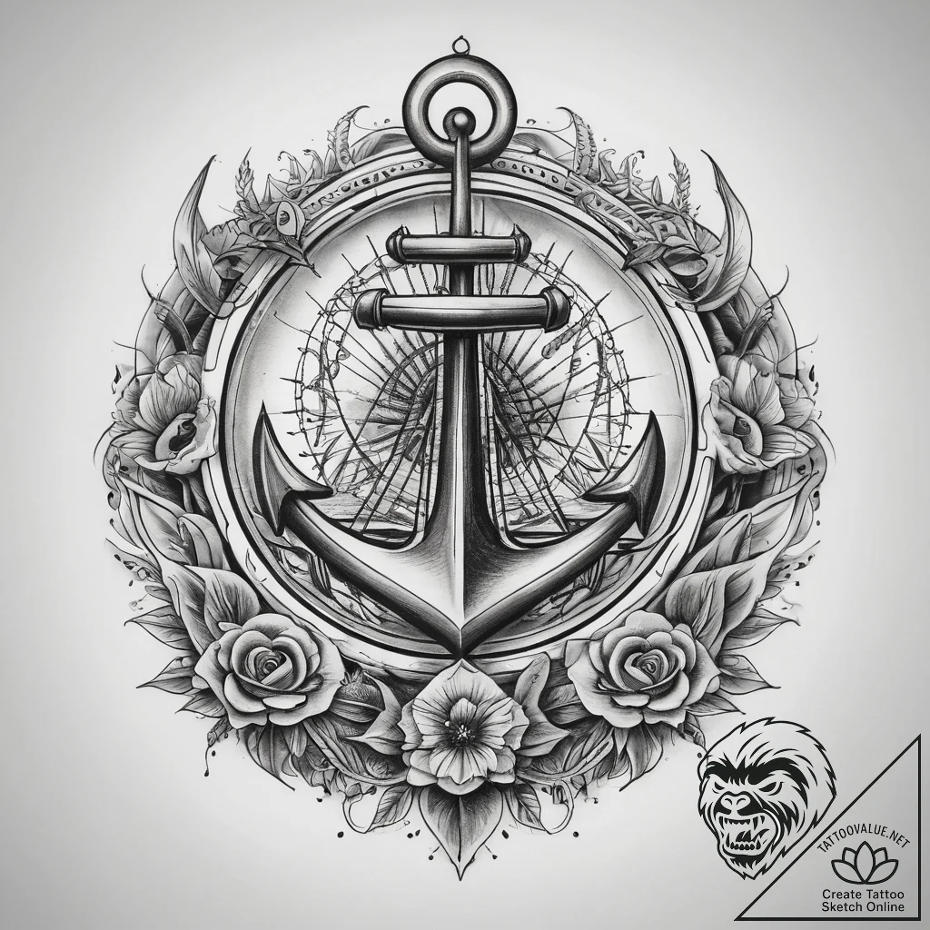 Tattoo sketch ember, ink illustration for tat... - tattoo sketch (№1758179426_0, 18.09.2025 07:10) — tattoovalue.net