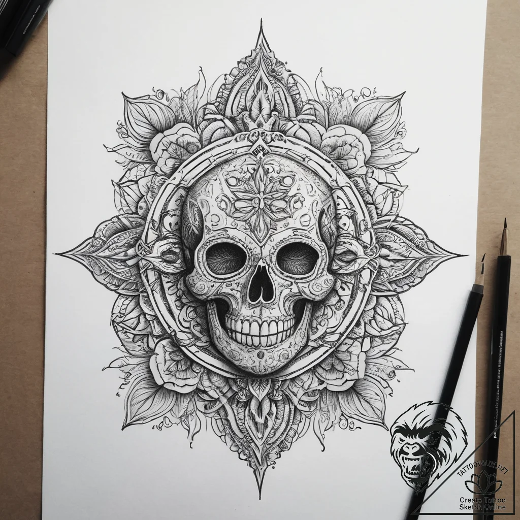 Tattoo sketch crochet a crochet hook, ink ill... - tattoo sketch (№1758184923_0, 18.09.2025 08:42) — tattoovalue.net