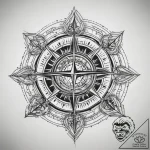 Tattoo sketch cosmic unknown, concept art for… – tattoo sketch (№1758185716_0, 18.09.2025 08:55) — tattoovalue.net