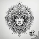 Tattoo sketch cosmic rebirth, tattoo sketch d… – tattoo sketch (№1758186108_0, 18.09.2025 09:01) — tattoovalue.net