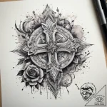 Tattoo sketch universe, concept art for tatto… – tattoo sketch (№1758189042_0, 18.09.2025 09:50) — tattoovalue.net