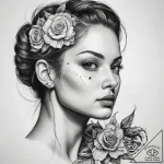 Tattoo sketch mind – tattoo sketch (№1758193188_0, 18.09.2025 10:59) — tattoovalue.net