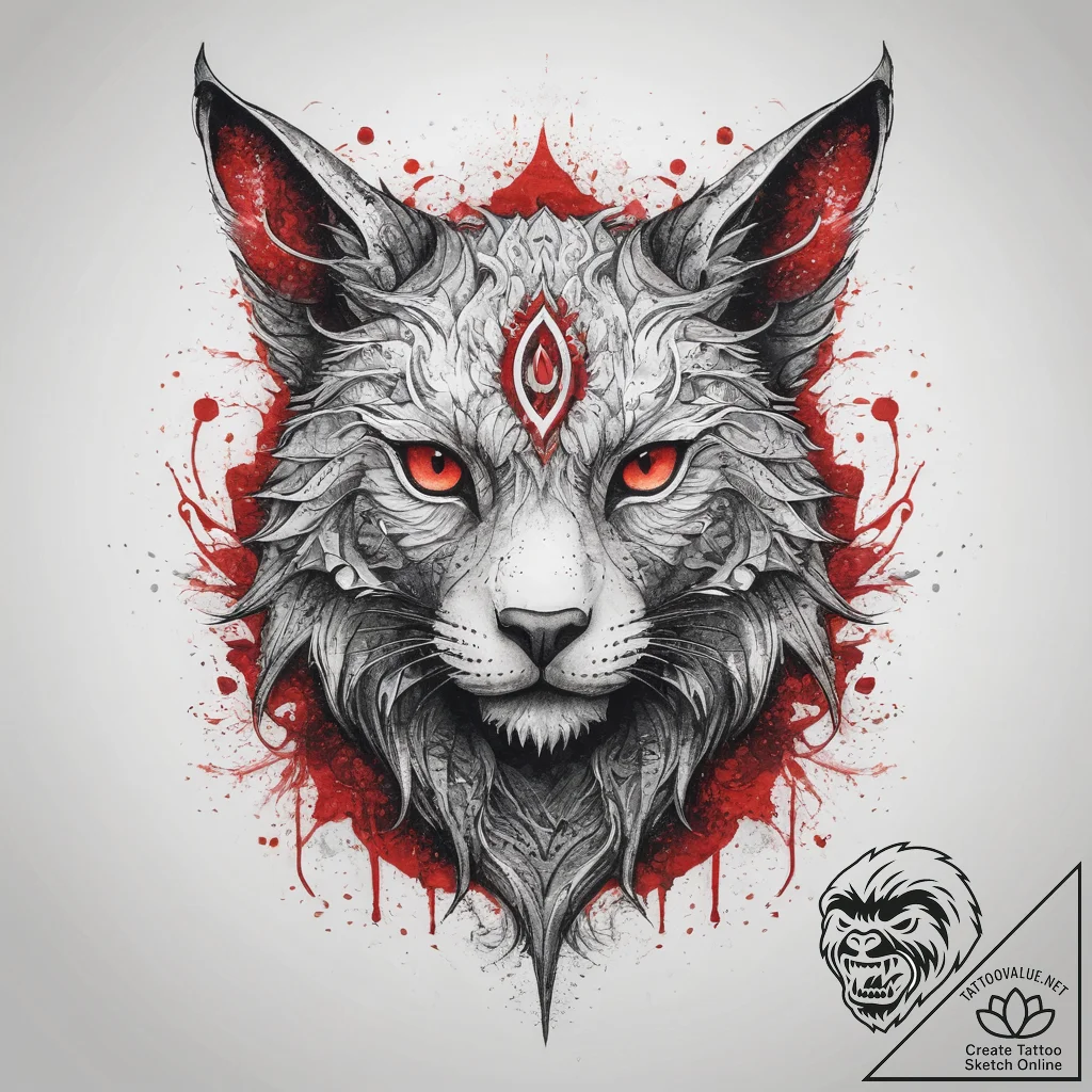 фентеси существа, персонажи, предметы, произв... - tattoo sketch (№1758200877_0, 18.09.2025 13:07) — tattoovalue.net