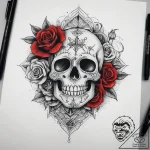 Tattoo sketch path, tattoo flash sheet design… – tattoo sketch (№1758204273_0, 18.09.2025 14:04) — tattoovalue.net