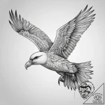Tattoo sketch albatross, tattoo line art, bla… – tattoo sketch (№1758205052_0, 18.09.2025 14:17) — tattoovalue.net