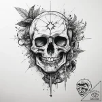 Tattoo sketch earth, tattoo flash sheet desig… – tattoo sketch (№1758205443_0, 18.09.2025 14:24) — tattoovalue.net