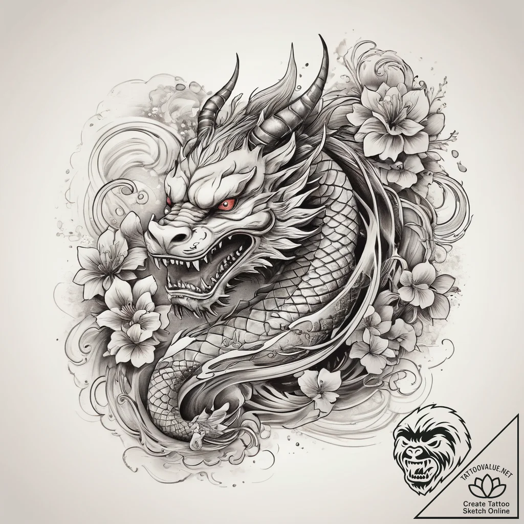 Tattoo sketch road, ink illustration for tatt... - tattoo sketch (№1758207985_0, 18.09.2025 15:06) — tattoovalue.net