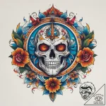 Tattoo sketch duplicate, ink illustration for… – tattoo sketch (№1758209970_0, 18.09.2025 15:39) — tattoovalue.net