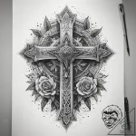 Tattoo sketch mystical portrayal, tattoo sket… – tattoo sketch (№1758211725_0, 18.09.2025 16:08) — tattoovalue.net