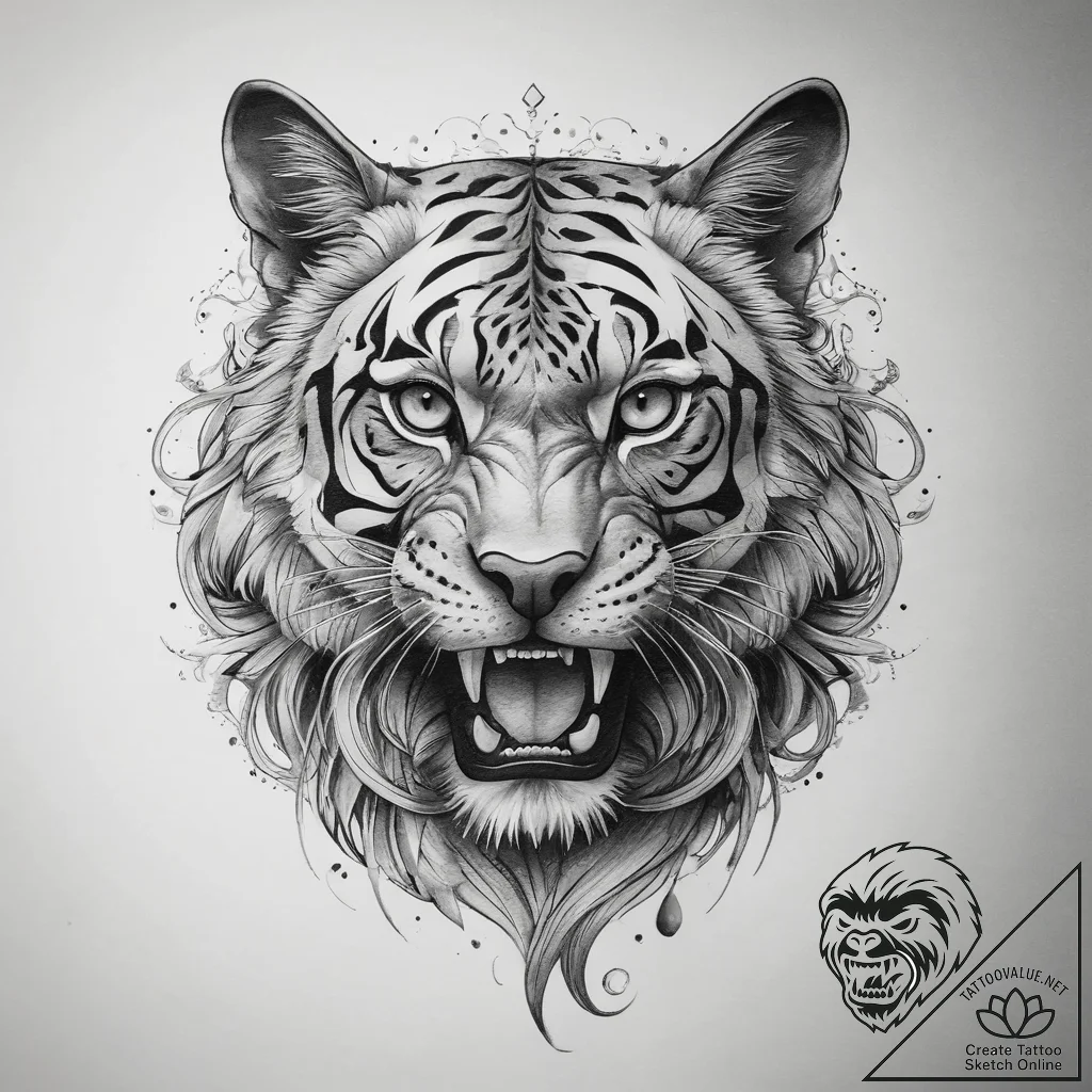 Tattoo sketch dignity, tattoo sketch design,... - tattoo sketch (№1758216920_0, 18.09.2025 17:35) — tattoovalue.net