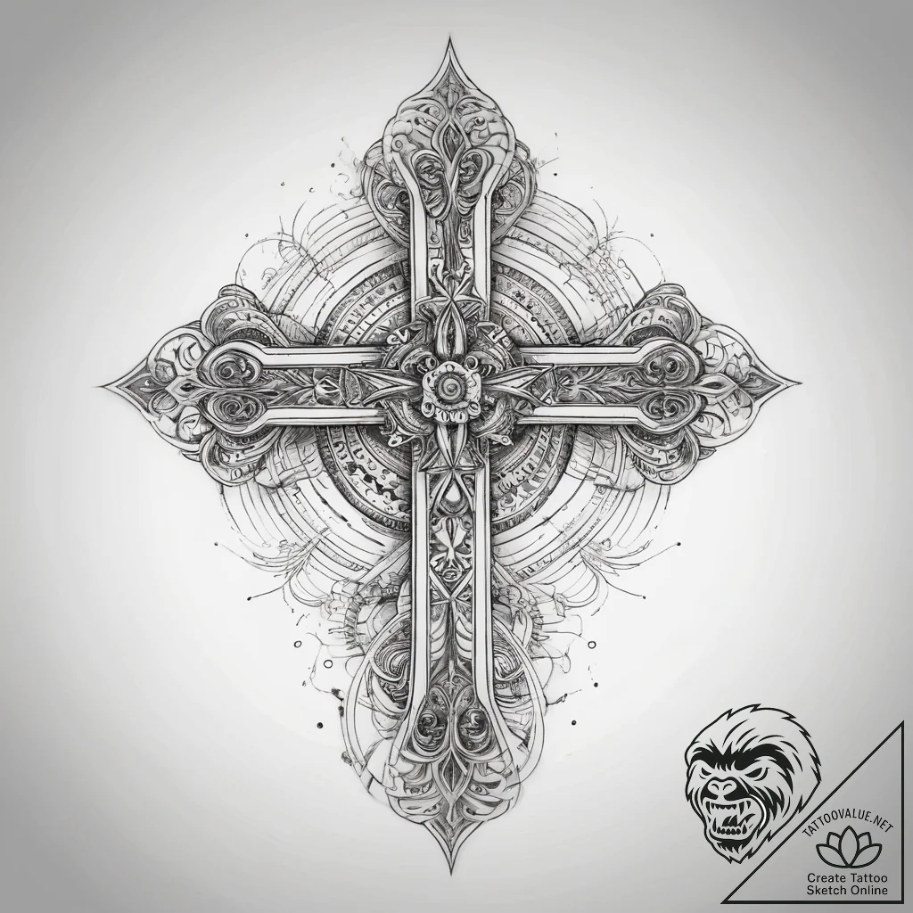 Tattoo sketch fan tattoo, ink illustration fo... - tattoo sketch (№1758218081_0, 18.09.2025 17:54) — tattoovalue.net
