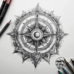 Tattoo sketch cosmic essence, tattoo line art… – tattoo sketch (№1758219265_0, 18.09.2025 18:14) — tattoovalue.net