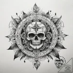 Tattoo sketch blessed flood, tattoo flash she… – tattoo sketch (№1758221053_0, 18.09.2025 18:44) — tattoovalue.net
