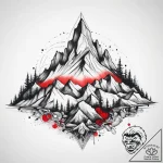 Tattoo sketch mountain peak, tattoo drawing o… – tattoo sketch (№1758221852_0, 18.09.2025 18:57) — tattoovalue.net
