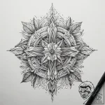 Tattoo sketch blessed art, tattoo flash sheet… – tattoo sketch (№1758224806_0, 18.09.2025 19:46) — tattoovalue.net