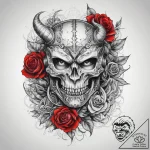 Tattoo sketch dragonborn, tattoo line art, ro… – tattoo sketch (№1758225005_0, 18.09.2025 19:50) — tattoovalue.net