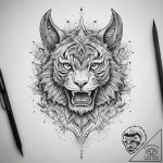 Tattoo sketch knife, tattoo flash sheet desig… – tattoo sketch (№1758225599_0, 18.09.2025 19:59) — tattoovalue.net