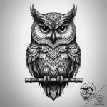 Tattoo sketch hieroglyphic symbol for “wisdom… – tattoo sketch (№1758229477_0, 18.09.2025 21:04) — tattoovalue.net