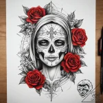 Tattoo sketch cosmic self, tattoo drawing out… – tattoo sketch (№1758234764_0, 18.09.2025 22:32) — tattoovalue.net
