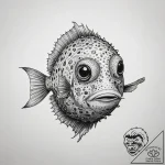 Tattoo sketch boxfish, tattoo flash sheet des… – tattoo sketch (№1758234962_0, 18.09.2025 22:36) — tattoovalue.net