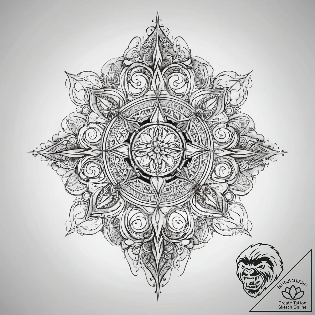 Tattoo sketch quest, artistic tattoo sketch,... - tattoo sketch (№1758235953_0, 18.09.2025 22:52) — tattoovalue.net