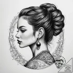 Tattoo sketch pearl earring, tattoo sketch de… – tattoo sketch (№1758238316_0, 18.09.2025 23:31) — tattoovalue.net