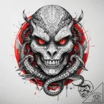 Tattoo sketch cobra strike, tattoo flash shee… – tattoo sketch (№1758240671_0, 19.09.2025 00:11) — tattoovalue.net