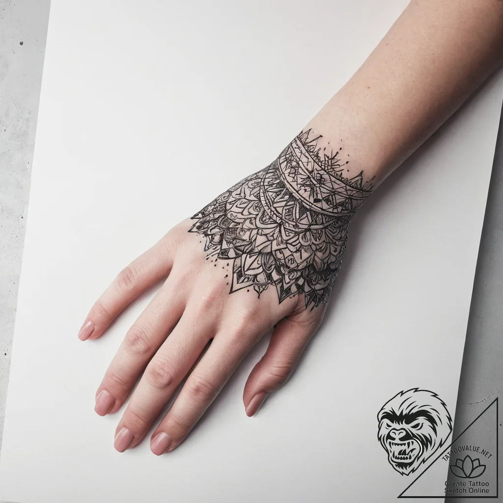 Tattoo sketch hands with a paper, concept art... - tattoo sketch (№1758242830_0, 19.09.2025 00:47) — tattoovalue.net