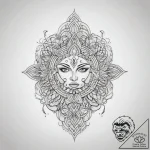 Tattoo sketch mirage, ink illustration for ta… – tattoo sketch (№1758243816_0, 19.09.2025 01:03) — tattoovalue.net