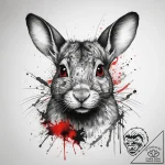 Tattoo sketch degu, ink illustration for tatt… – tattoo sketch (№1758245373_0, 19.09.2025 01:29) — tattoovalue.net