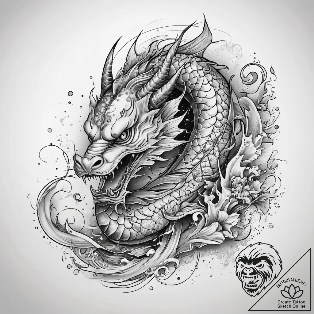 Tattoo sketch dream, tattoo drawing outline,... - tattoo sketch (№1758246162_0, 19.09.2025 01:42) — tattoovalue.net