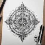 Tattoo sketch magical portal, tattoo line art… – tattoo sketch (№1758248910_0, 19.09.2025 02:28) — tattoovalue.net