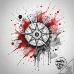 Tattoo sketch cosmic beginning, concept art f… – tattoo sketch (№1758250100_0, 19.09.2025 02:48) — tattoovalue.net
