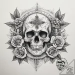 Tattoo sketch cosmic land, tattoo drawing out… – tattoo sketch (№1758252258_0, 19.09.2025 03:24) — tattoovalue.net