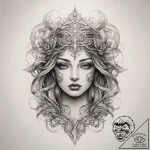Tattoo sketch smoke, concept art for tattoo,… – tattoo sketch (№1758254204_0, 19.09.2025 03:56) — tattoovalue.net
