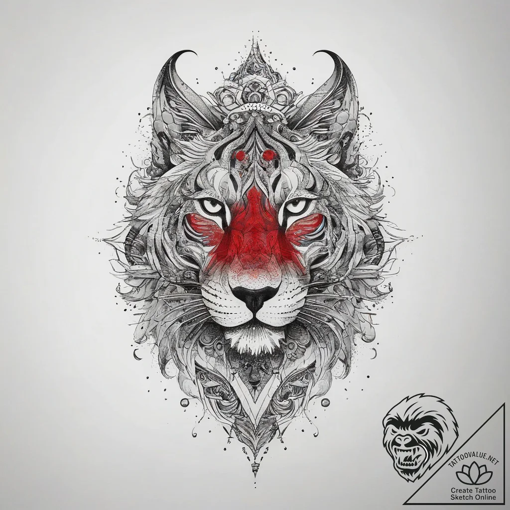 Tattoo sketch replica, artistic tattoo sketch... - tattoo sketch (№1758255784_0, 19.09.2025 04:23) — tattoovalue.net