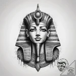 Tattoo sketch egyptian god ra, concept art fo… – tattoo sketch (№1758257372_0, 19.09.2025 04:49) — tattoovalue.net
