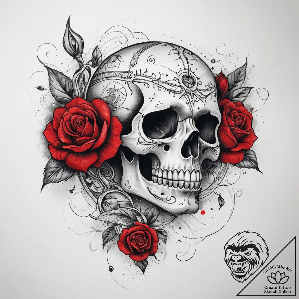 Tattoo sketch cosmic representation, artistic... - tattoo sketch (№1758260344_0, 19.09.2025 05:39) — tattoovalue.net