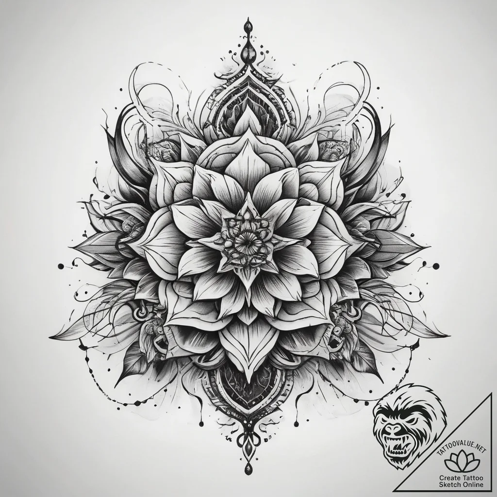 Tattoo sketch joy, concept art for tattoo, bl... - tattoo sketch (№1758261928_0, 19.09.2025 06:05) — tattoovalue.net