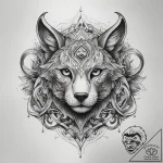 Tattoo sketch cosmic fable, concept art for t… – tattoo sketch (№1758268605_0, 19.09.2025 07:56) — tattoovalue.net