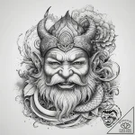 Tattoo sketch gnome, artistic tattoo sketch,… – tattoo sketch (№1758274521_0, 19.09.2025 09:35) — tattoovalue.net