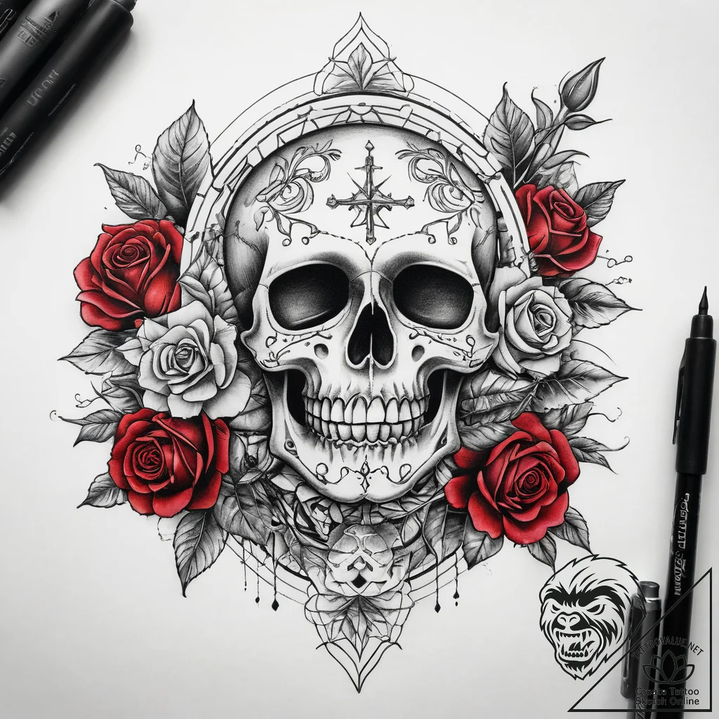 Tattoo sketch village, tattoo drawing outline... - tattoo sketch (№1758275132_0, 19.09.2025 09:45) — tattoovalue.net